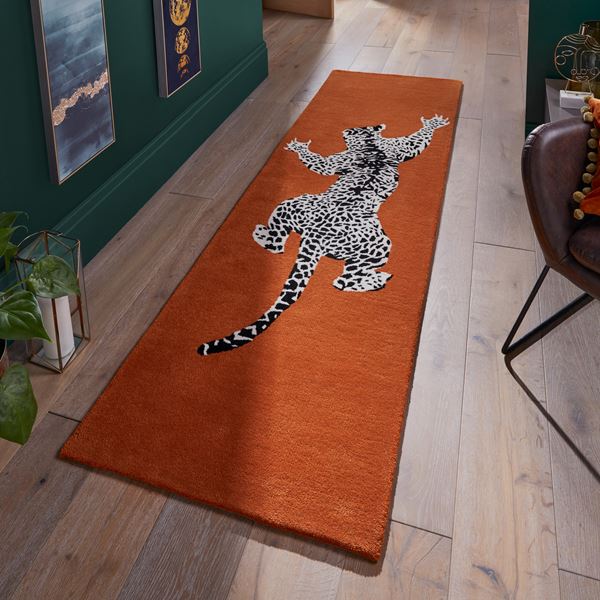 Climbing Jaguar Runner - Orange